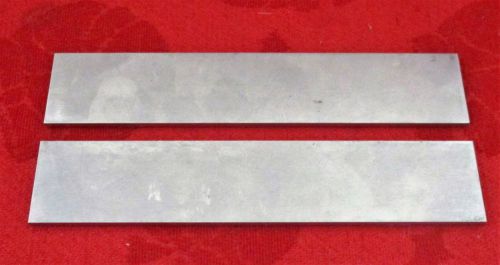 Starrett Brand #384 Machinist Parallel Bars #1 * Set of 2 * 1/8” x 1 3/16” x 6”