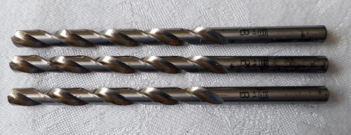 Three (3) Letter B High Speed Jobber Length Drill Bits