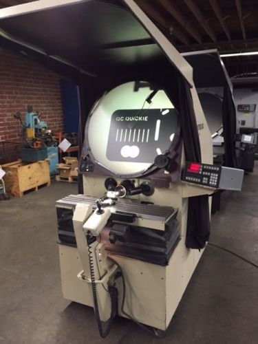 30&#034; scherr tumico st industries #22-2600 optical comparator w/ dro, edge for sale