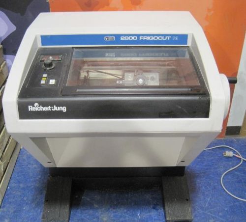 REICHERT-JUNG 2800 2800N FRIGOCUT N TISSUE SLICER W/2040 MICROTOME  REFRIGERATED