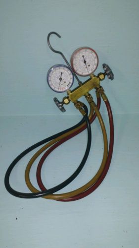 A/C Refrigeration Manifold Gauge Set Yellow Jacket