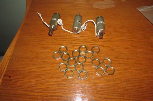 Lot of 4  Lucas Ledex 195207-128 STA Series Push Tubular Solenoid