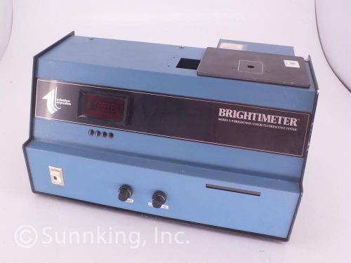 Technidyne Corporation Brightimeter S-4 Brightness  / Color Fluorescence Tester