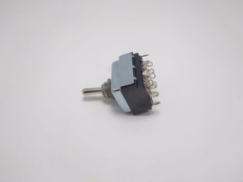 Eaton toggle switch 4pdt on-none-on for sale