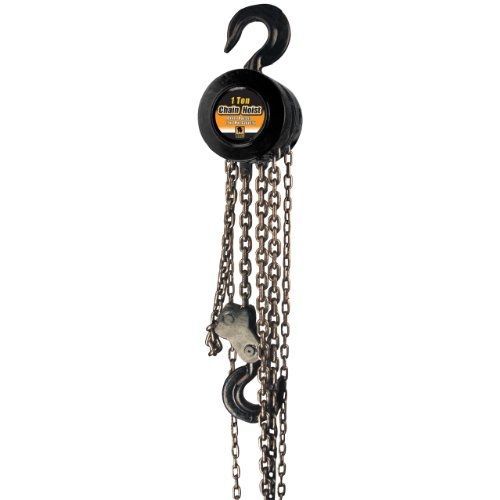 Black bull choi1 1 ton capacity 8&#039; chain hoist for sale