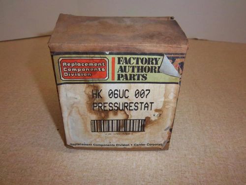 HVAC Carrier Factory Authorized Replacement Part Pressurestat HK06UC007