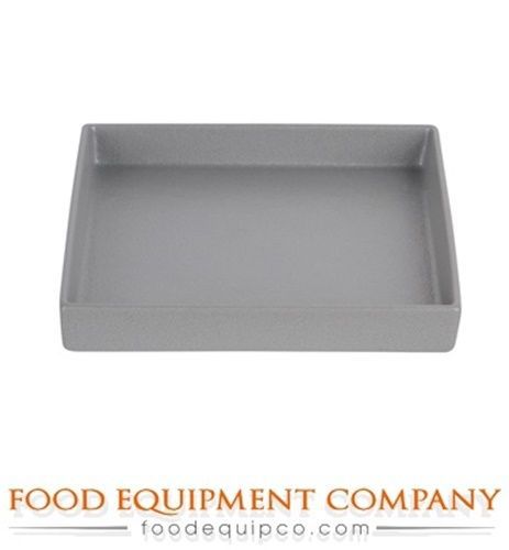 Bugambilia COMP08G Salad Bar Bowl straight-sided 10&#034;L x 10&#034;W gray