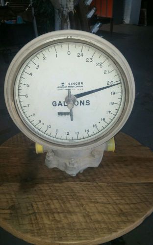 Singer American Meter Division Niagara Electricontact Meter H11