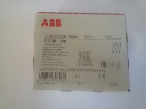 ABB   S203M C-40