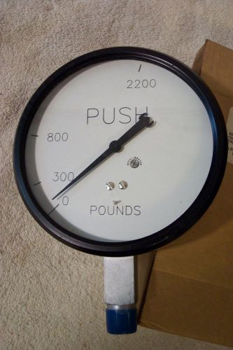 6 INCH  GAGE,PRESSURE,DIAL INDICATING, 38508, DESCO CORP MARSH BELLOFRAM DIV