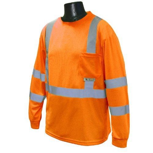 Radians ST21-3POS-2X Class 3 Max-Dri Moisture Wicking Mesh Long Sleeve Safety