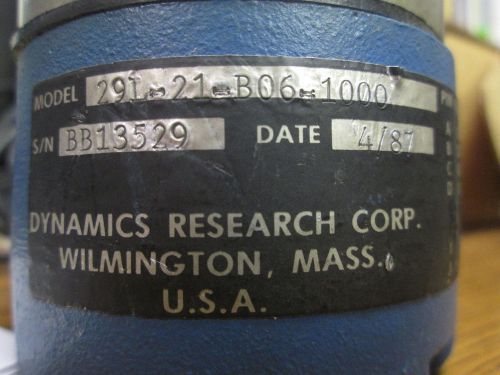 Dynamics Research Encoder 291-21-B06-1000