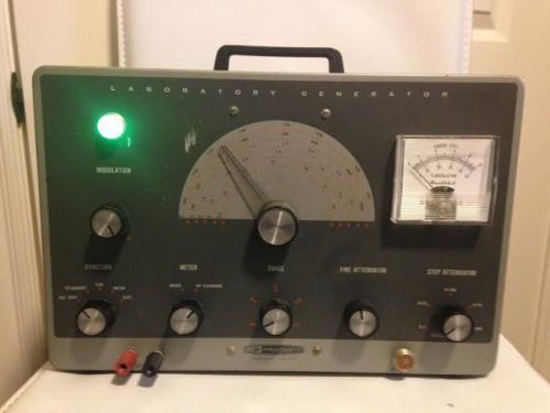 vintage Heathkit Signal Generator IG-42 powers on