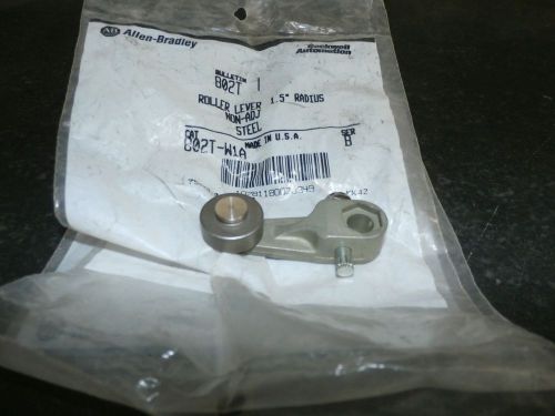 ALLEN BRADLEY NON ADJUSTABLE STEEL ROLLER LEVER 8021-W1A , SERIES B, 1.5&#034; RADIUS