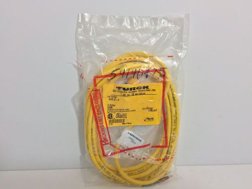 FACTORY SEALED! TURCK MICRO-FAST CORDSET WKB5T-4 U2496