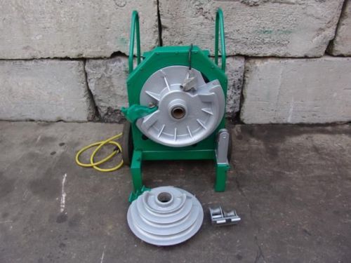 GREENLEE 555 PIPE BENDER 2 SHOES 2 ROLLERS  1/2&#034; - 2&#034;  RIGID &lt;---  GREAT SHAPE