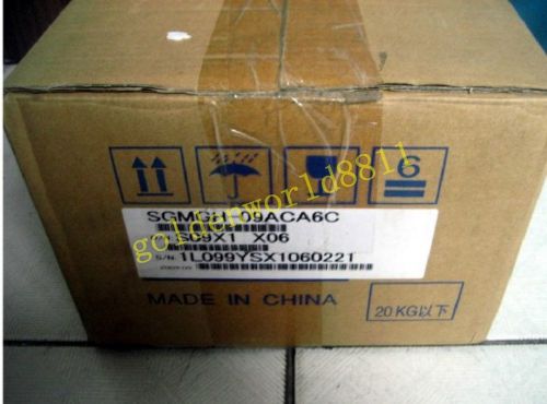 NEW Yaskawa AC servo motor SGMGH-09ACA6C good in condition for industry use