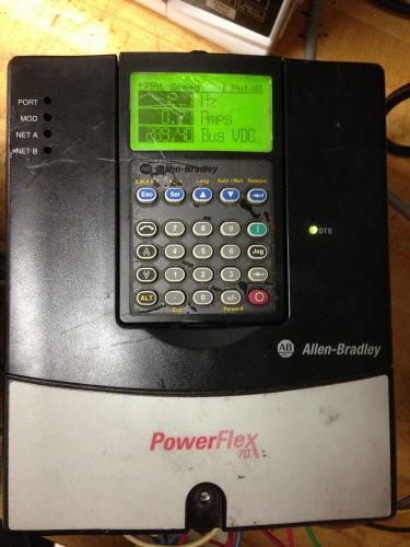 20AB6P8A0AYNNNC0 Power Flex 70  AC DRIVE, 240 (208) VAC