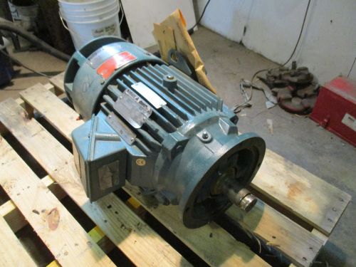 Baldor-reliance 7.5hp 841xl super-e motor #825830 213lp:fr 460v 3520:rpm 3ph new for sale