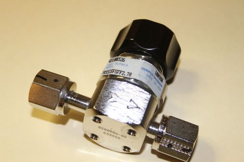 Veriflo parker 955isfsff2.78 valve, high purity, for sale