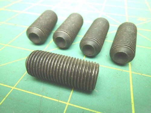 SOCKET HEAD SET SCREW 1/2-20 X 1-1/4 CUP POINT QTY 5 #59794