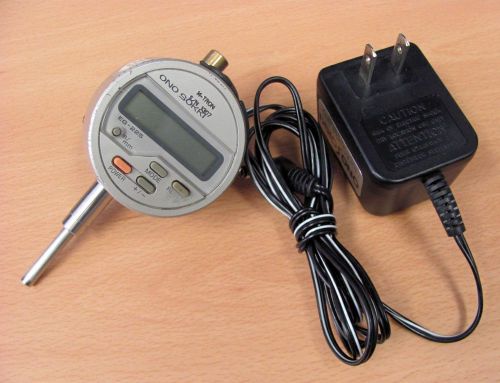 Ono sokki eg-225 1&#034; digital dial indicator .00005&#034;/.001mm calibrated till 2-2-16 for sale