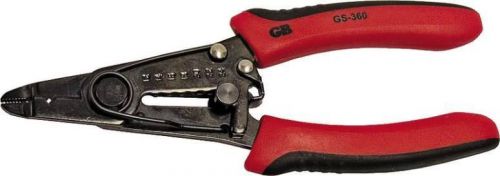 NEW GB GARDNER GS-360 6&#034; INCH ELECTRICAL WIRE CRIMPER STRIPPER CUTTER PLIERS