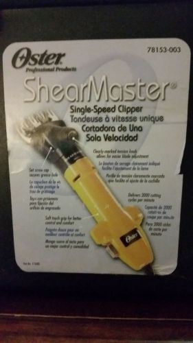 Oster Shearmaster Sheep-master llama Cattle Large Animal Clipper Profesional