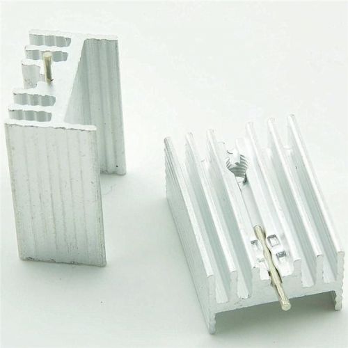 20pcs 21x15x10mm ic aluminum heat sink with needle to-220 mosfet transistors for sale