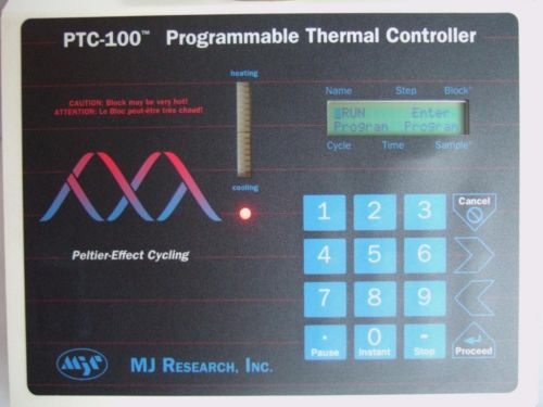 MJ Research PTC-100 Programmable Thermal Controller Peltier Effect Cycling  USED