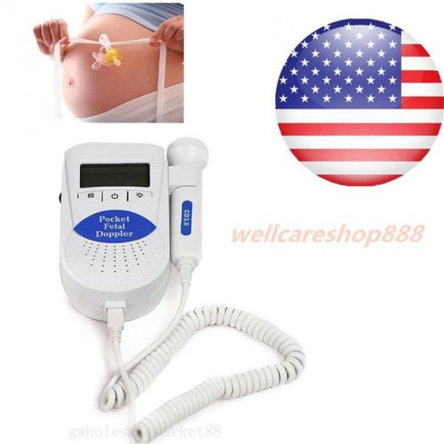 Contec  fetal doppler sonoline b, baby heart monitor, 3mhz probe + gel, ce fda for sale