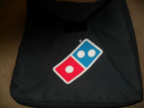 Domino&#039;s Pizza Delivery Bag Heat Insulated Thermal Polyester Nylon Dominos SZ L