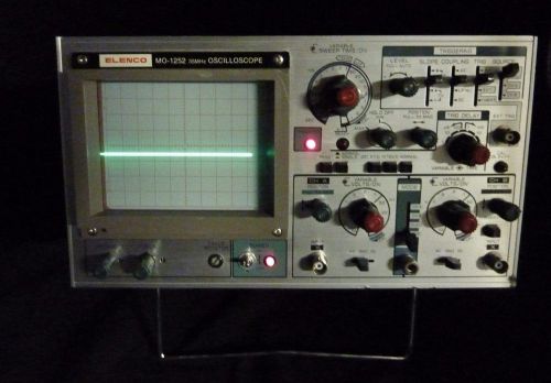 ELENCO OSCILLOSCOPE MO-1252 35MHz PRE-OWNED GUARANTEED 100% FUNCTIONAL