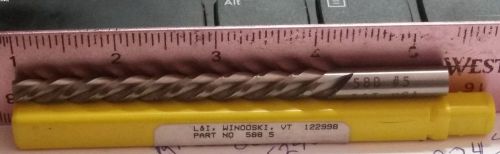 L&amp;i winooski, part 588-5, helical flute tapered reamer for sale