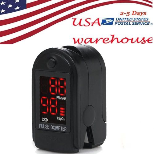 US OLED Fingertip Pulse Oximeter Finger Blood Oxygen SpO2 PR Heart Rate Monitor