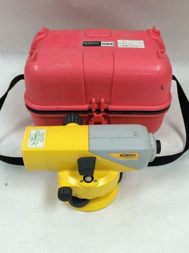 SOKKIA C24 Automatic Level Surveying Transit Level w/ HARD CASE and Manual