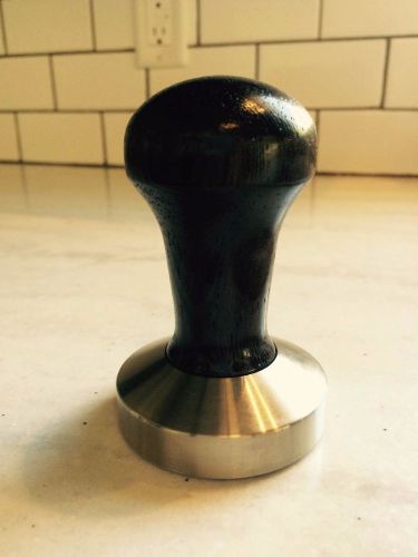 Reg Barber 58mm Tall Wenge Espresso Tamper (w/ delron) C-Flat