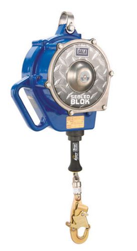 Dbi sala 3400900  sealed-blok self retracting lifeline 50&#039; galv 3/16&#034; cable for sale