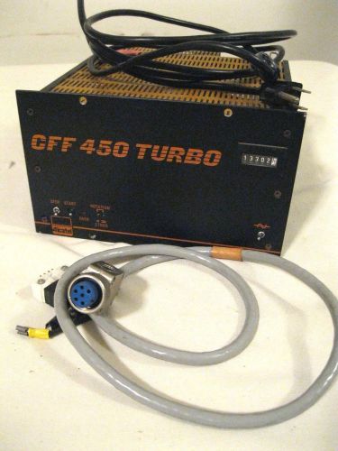 Alcatel CFF 450 Turbo Pump Controller # 8220 France 115V 50-60 Hz + cable cords