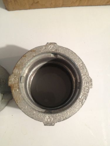 Oz gedney oz/gedney  4-200 2 in 3 piece union conduit coupling 2 total for sale