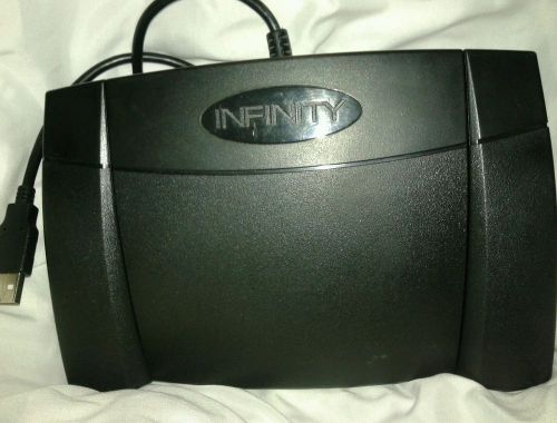 Infinity INUSB2 PC foot pedal IN-USB-2 transcription wav pedal