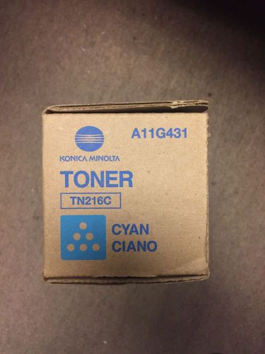 New Konica Minolta Cyan TN216C A11G431 Toner