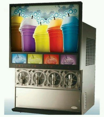 CORNELIUS BEVERAGE DISPENSER, FROZEN 4 FLAVOR TALL VIPER-621460142 (MAKE OFFERS)