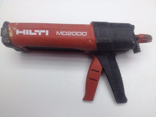 HILTI MD2000 MANUAL &#034;HIT&#034; ADHESIVE DISPENSER