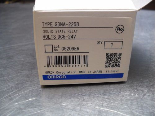 Omron G3NA-225B Solid State Relay 100-120VAC, 24-240VAC  USA Seller Free Ship