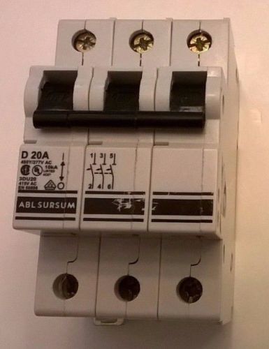 ALTECH ABL SURSUM 20 AMP, 3 PHASE, MANUAL MOTOR CONTROLLER