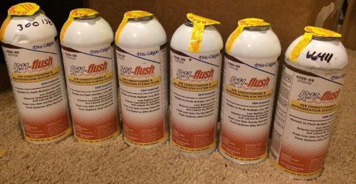 *NEW* 6 BOTTLES RX-11 Flush HVAC &amp; REFRIGERATION SYSTEM FLUSH  NU CALGON