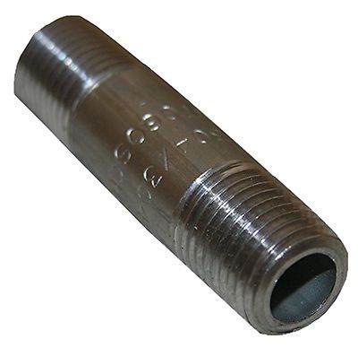 LARSEN SUPPLY CO., INC. - 1/8x3 SS Pipe Nipple