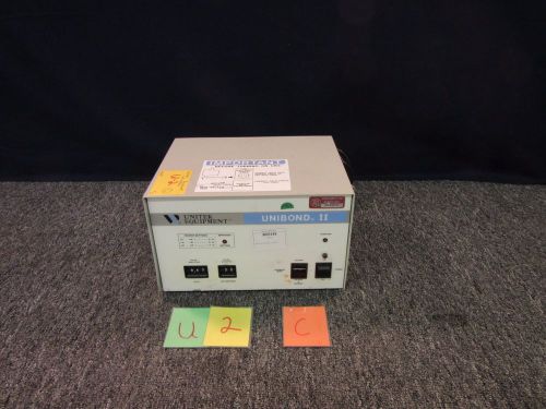 UNITEK EQUIPMENT WELDING UNIBOND II UB2 BONDING BONDER POWER SUPPLY USED C