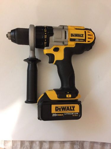 Dewalt DCD980 With 1 X 20 Volt LI Battery 1/2&#034; Chuck Keyless